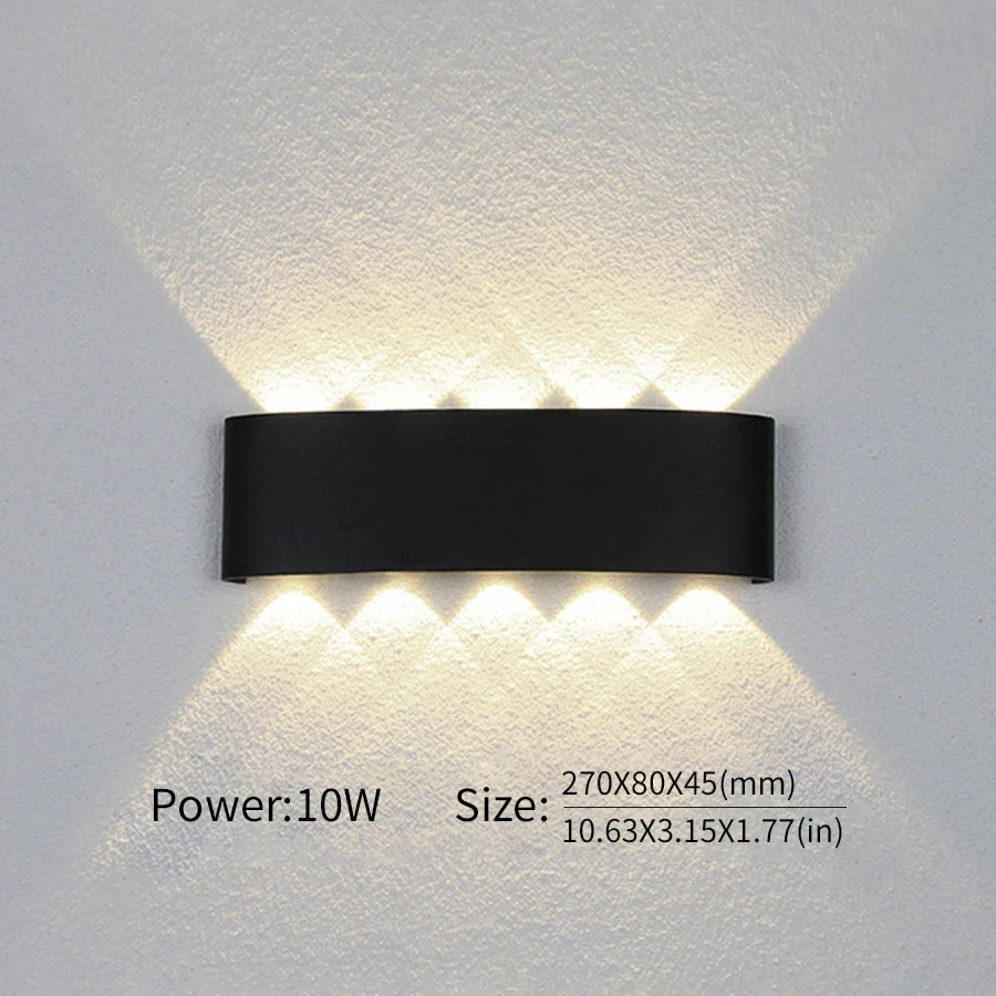 Minimalist Up-Down LED Wall Sconce