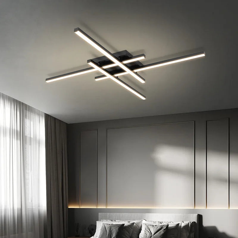 Modern Cross LED Ceiling Light