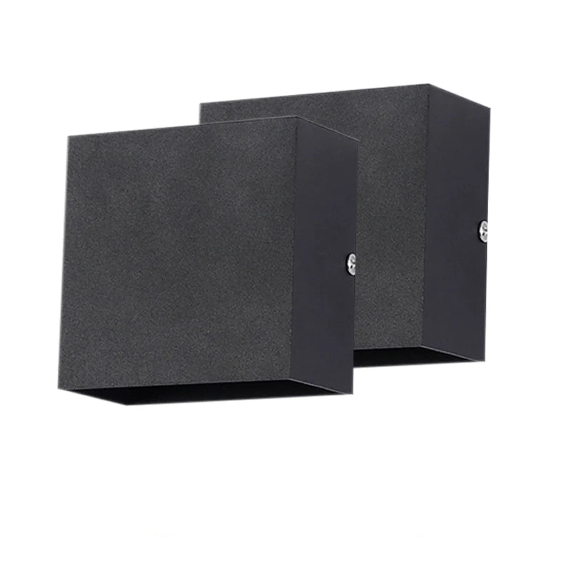 Modern Cube Up & Down Wall Light