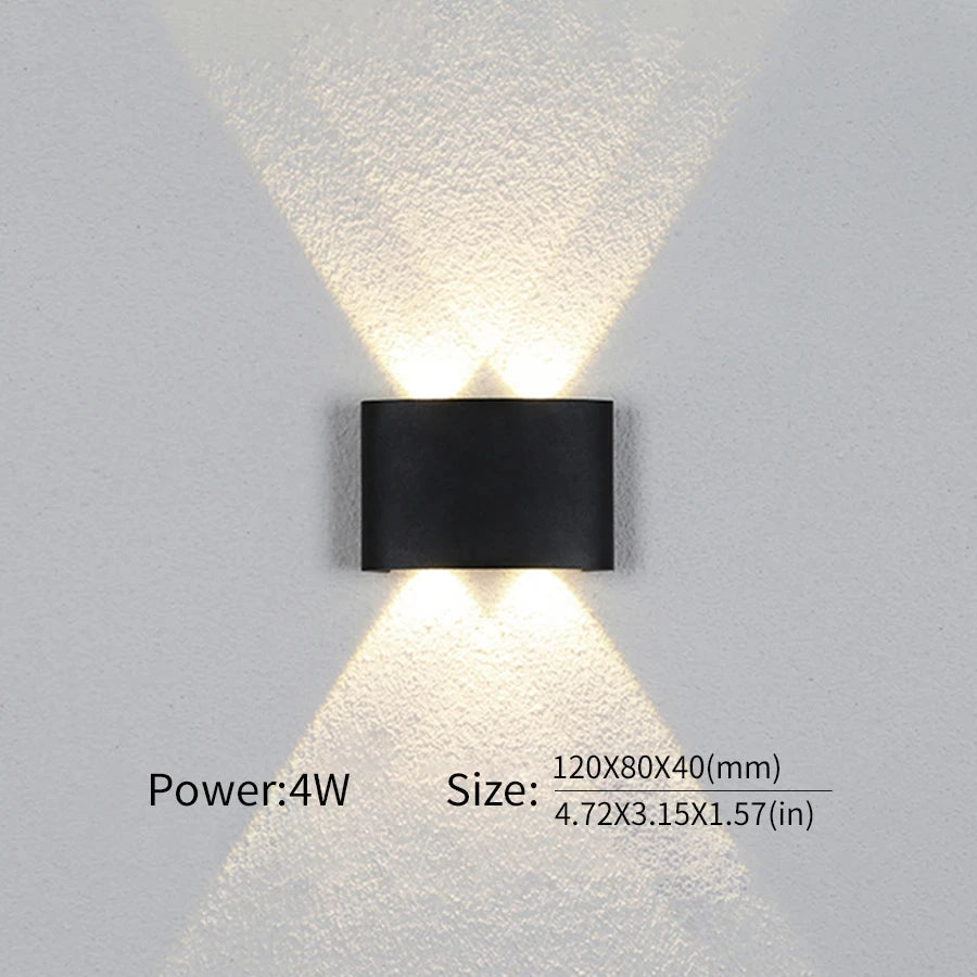 Minimalist Up-Down LED Wall Sconce