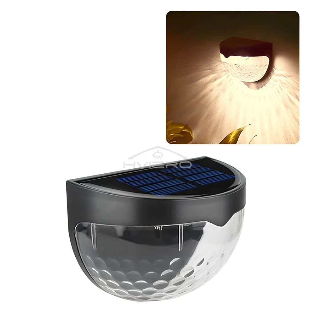 Solar Fence Wall Light