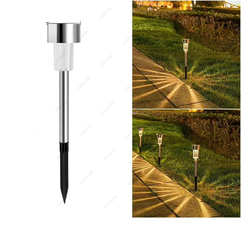 Solar Spike Path Light