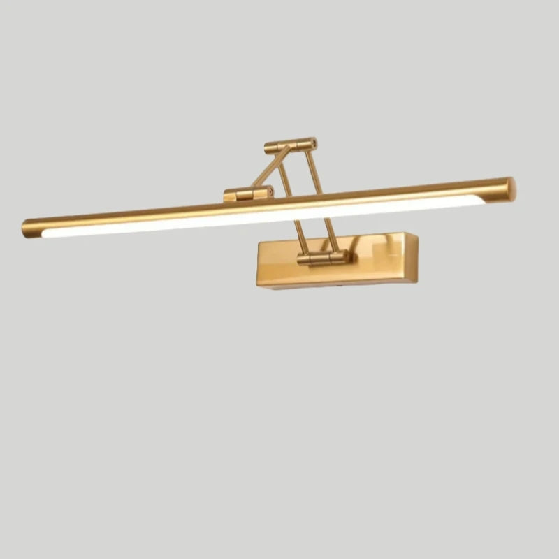 Foldable Gold Vanity Wall Light