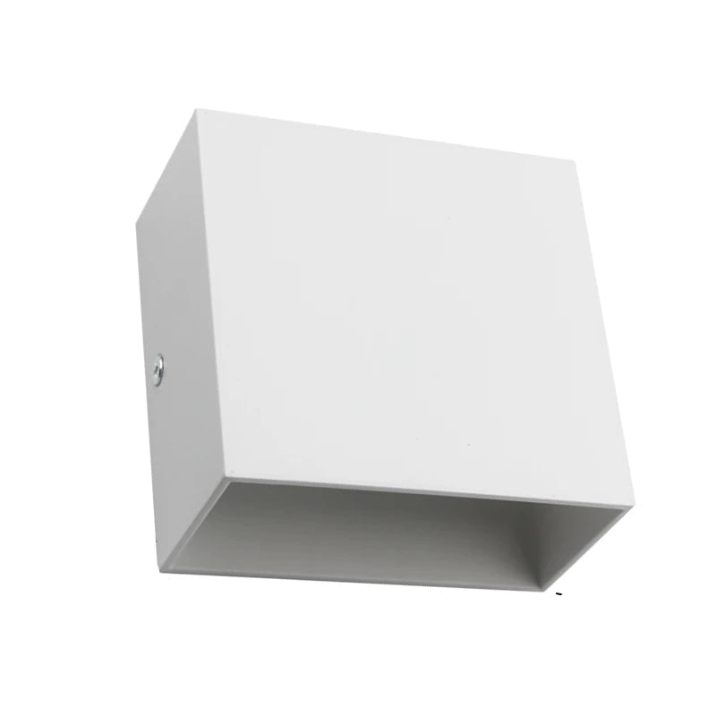 Modern Cube Up & Down Wall Light