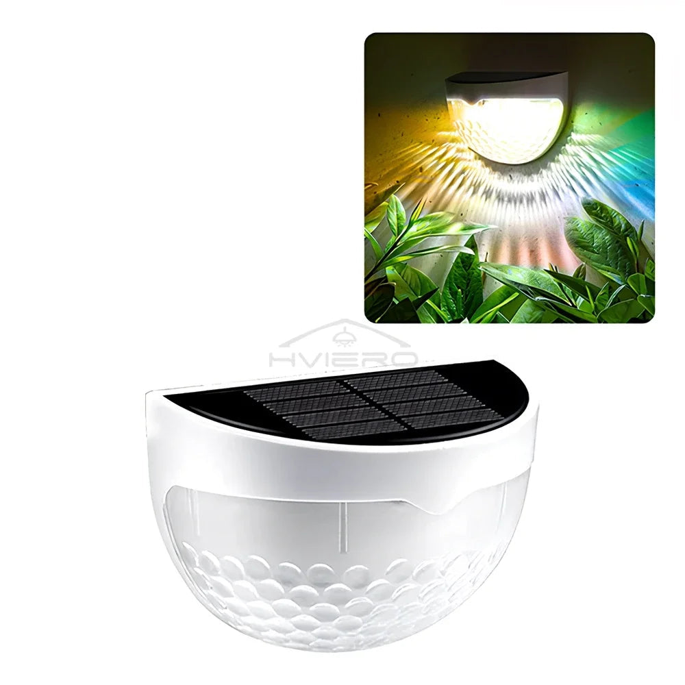 Solar Fence Wall Light